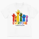 Everyone Is Welcome Rainbow T-Shirt