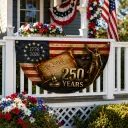 1776-2026 We The People 250 Years Bunting Semicircular Flag