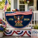 250 Years Celebrating Freedom Semicircular Flag