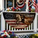 250 Years of Freedom George Washington Semicircular Porch Flag