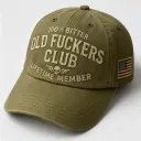 100% Bitter Old F*ckers Club Life Time Member Cap