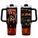 Def Leppard Glam Rock Band Tumbler