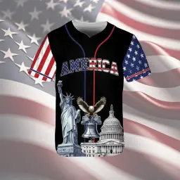 America 250 Years We The People Baseball Jersey thumbnail 2