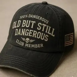 100% Dangerous Old But Still Dangerous Club Member Hat thumbnail 1
