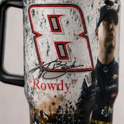 Kyle Busch Number 8 Rowdy Racing Tumbler thumbnail 5