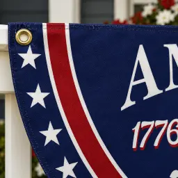 America 250th Birthday Semicircular Flag thumbnail 5