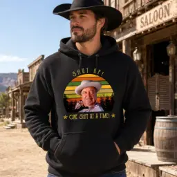 Retro Western Cowboy Funny Quote Shirt thumbnail 3