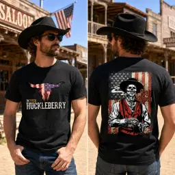 Tombstone Doc Holliday I’m Your Huckleberry Say When Shirt thumbnail 1