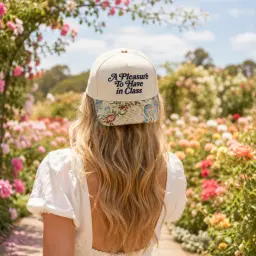 A Pleasure To Have In Class Embroidered Cap thumbnail 2