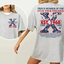 Proud Gen X Member Customize Year Shirt New Version Raised on Hose Water and Neglect Shirt Generation X T Shirt Cotton Top thumbnail 2