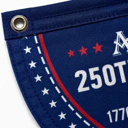 America 250th Anniversary Semicircular Flag thumbnail 5