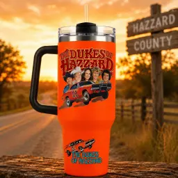 Dukes of Hazzard General Lee 01 Tumbler thumbnail 3