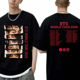 BTS World Tour 2026 Fan T-Shirt thumbnail 2