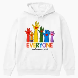 Everyone Is Welcome Rainbow T-Shirt thumbnail 5