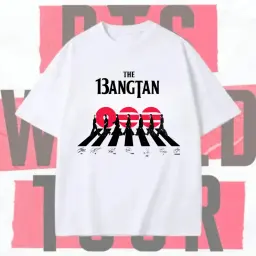 The 13Bangtan Abbey Road Style T-Shirt thumbnail 1