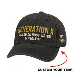 Custom Gen X Cap Raised On Hose Water Neglect thumbnail 1