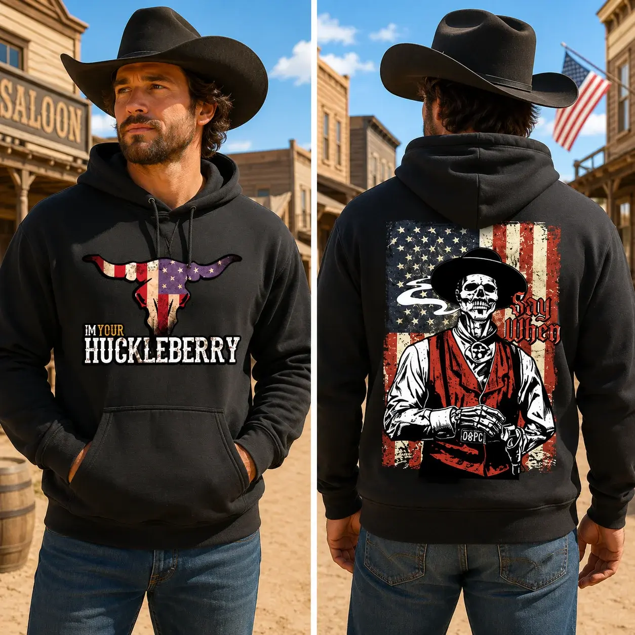 Tombstone Doc Holliday I’m Your Huckleberry Say When Shirt