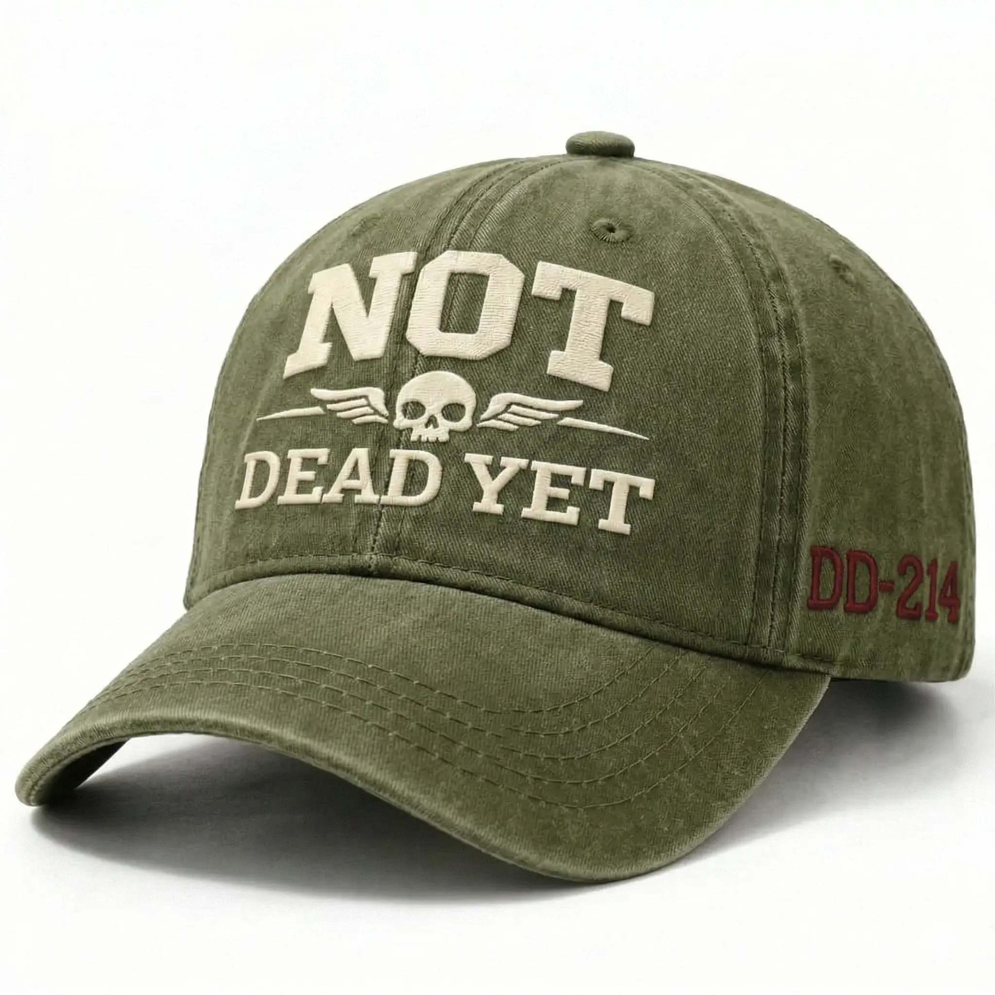 Not Dead Yet, DD214 - Washed Hat