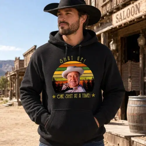Retro Western Cowboy Funny Quote Shirt