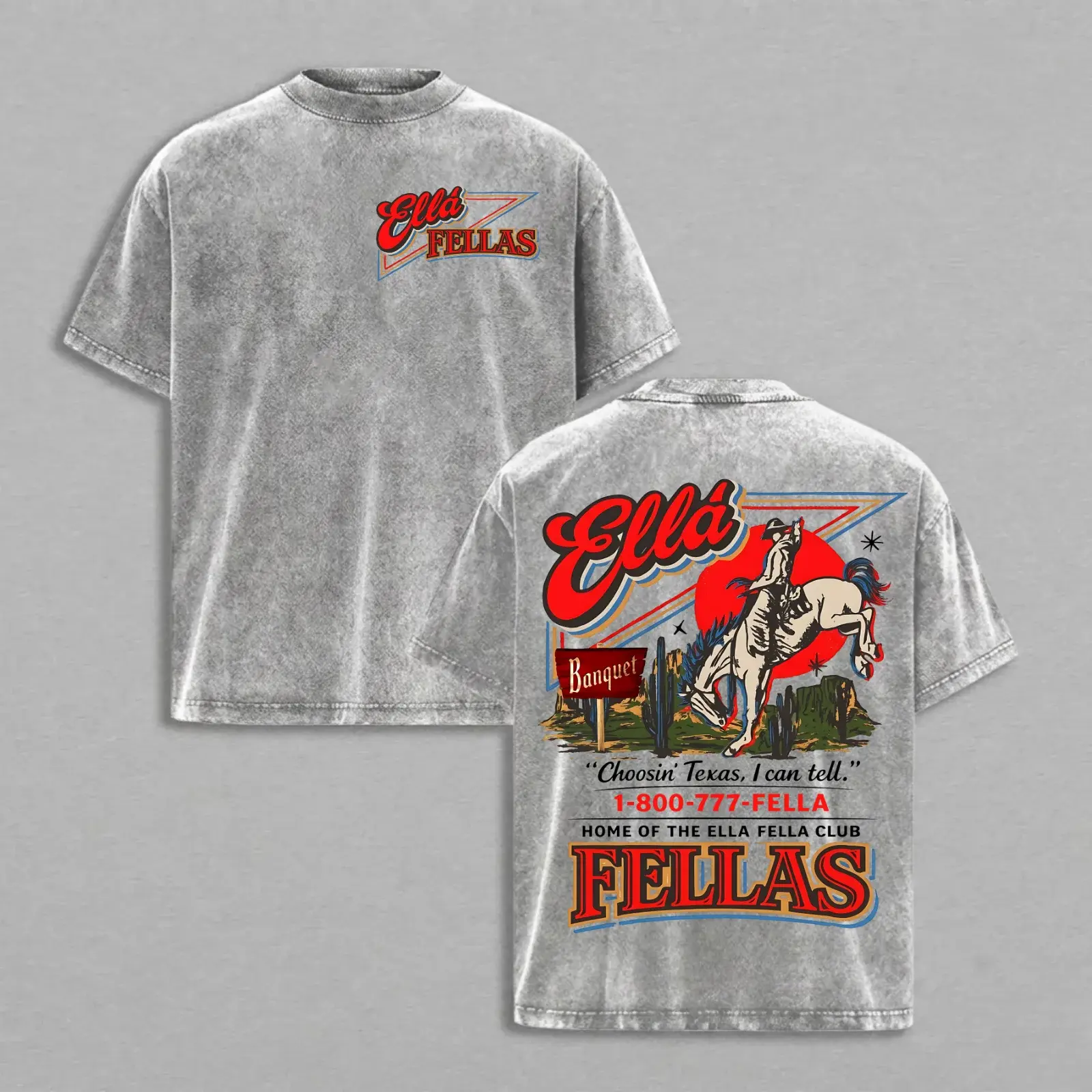 Ella Fellas Western Washed T-Shirt
