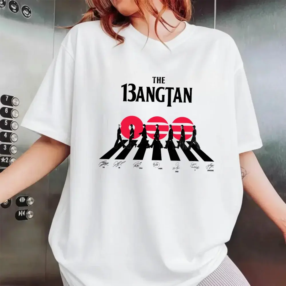 The 13Bangtan Abbey Road Style T-Shirt