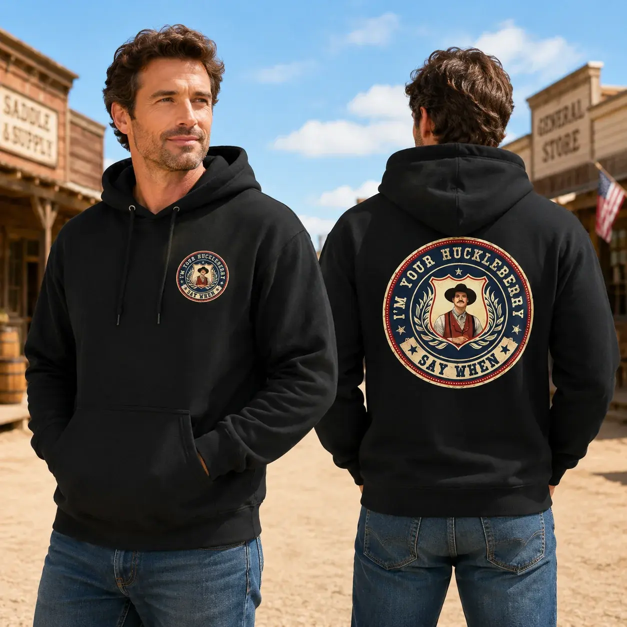 Tombstone I’m Your Huckleberry Say When Shirt