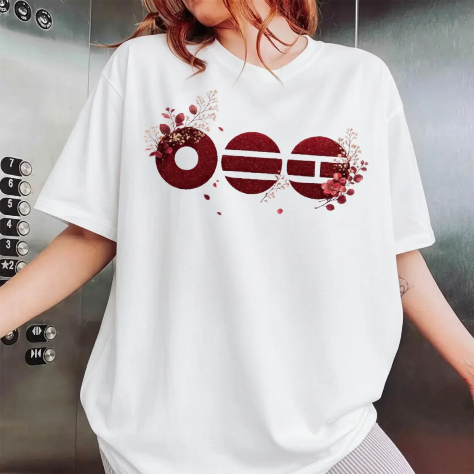 K-Pop World Tour Floral Arirang T-Shirt