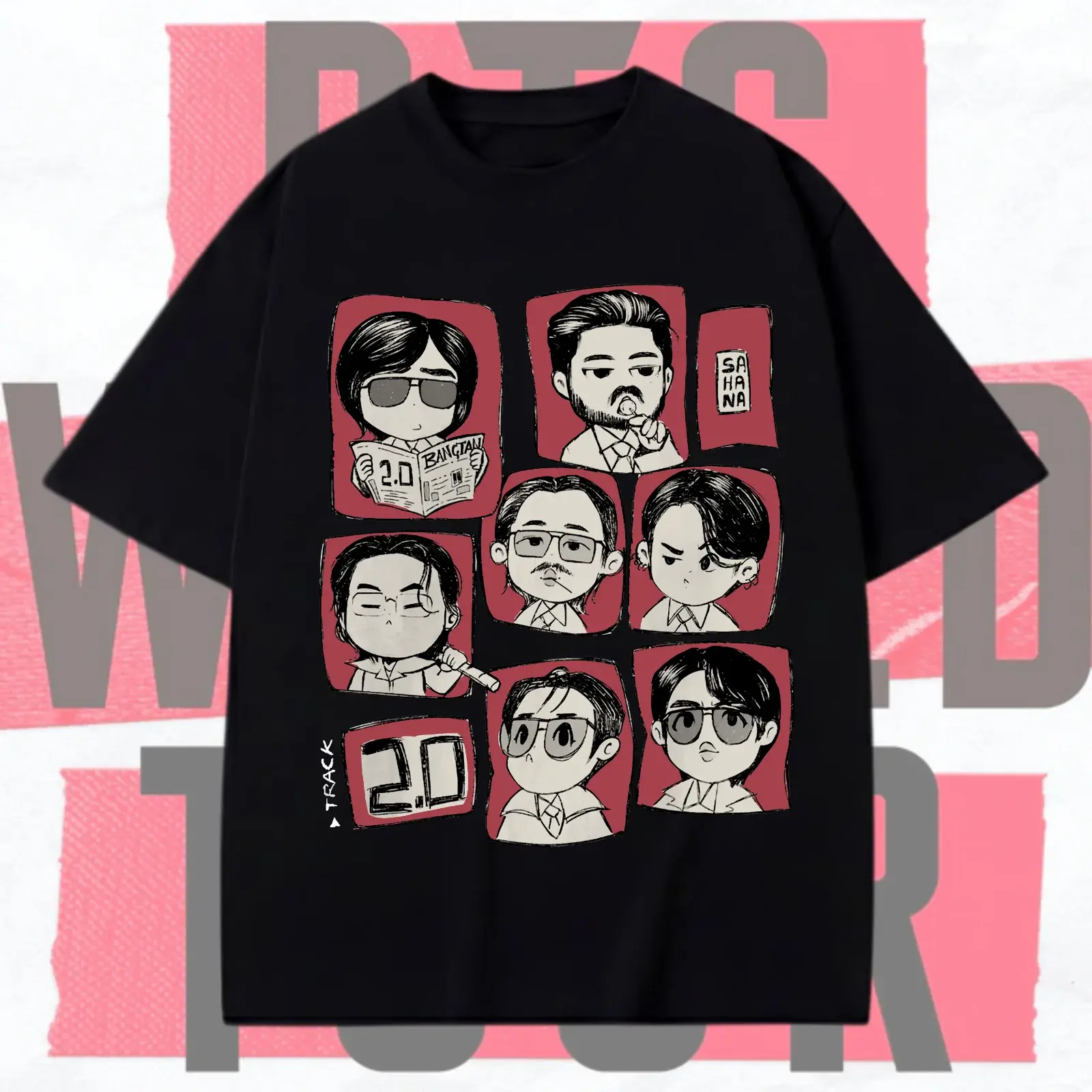 BTS 2.0 Arirang Tour Fan T-Shirt