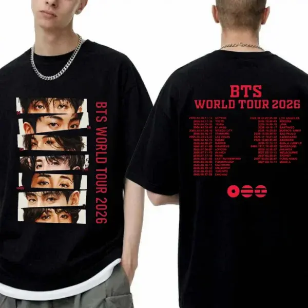 BTS World Tour 2026 Fan T-Shirt