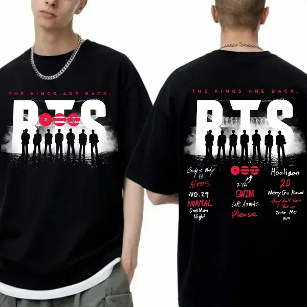BTS Kings Are Back Graphic T-Shirt