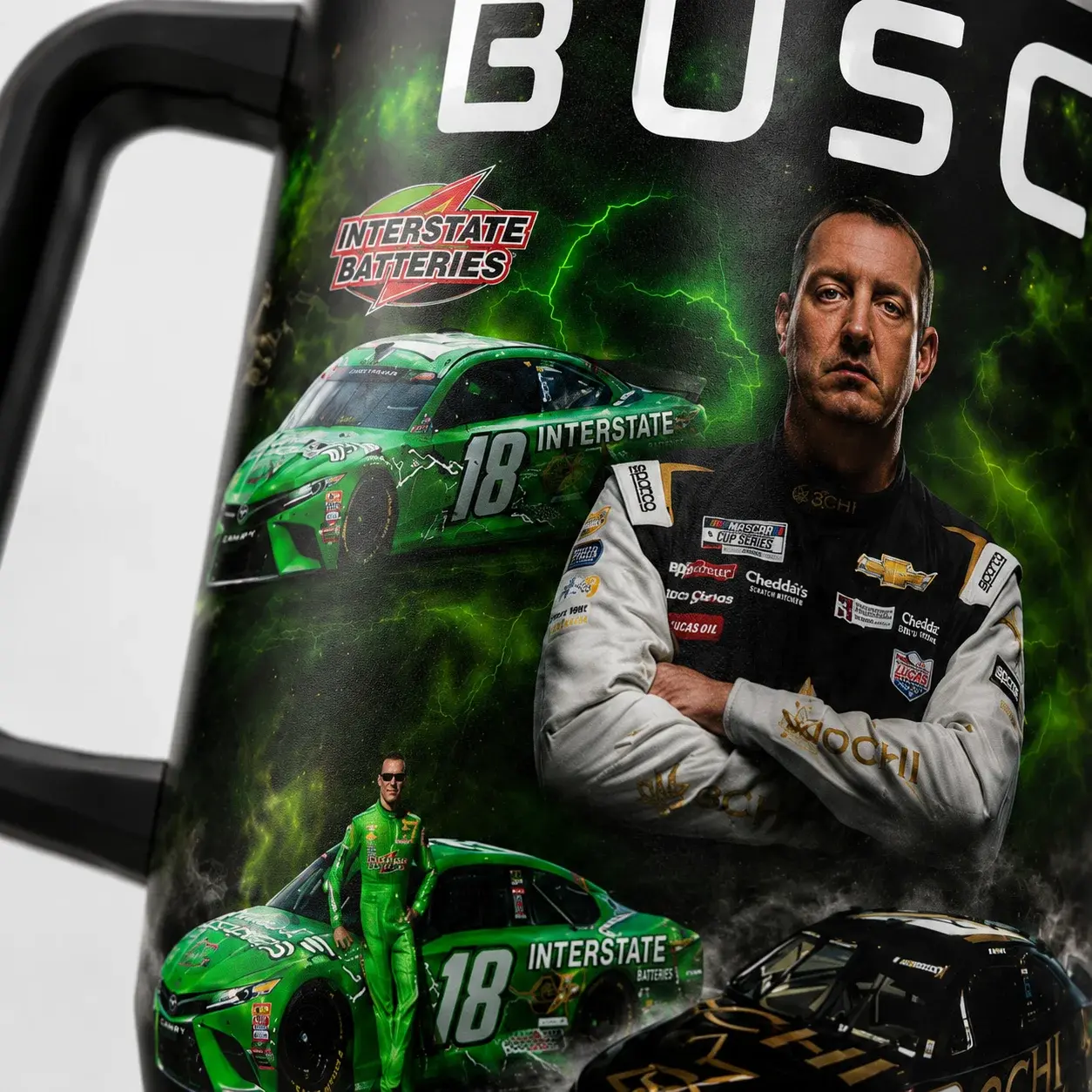 Kyle Busch Rowdy Racing Tribute Tumbler