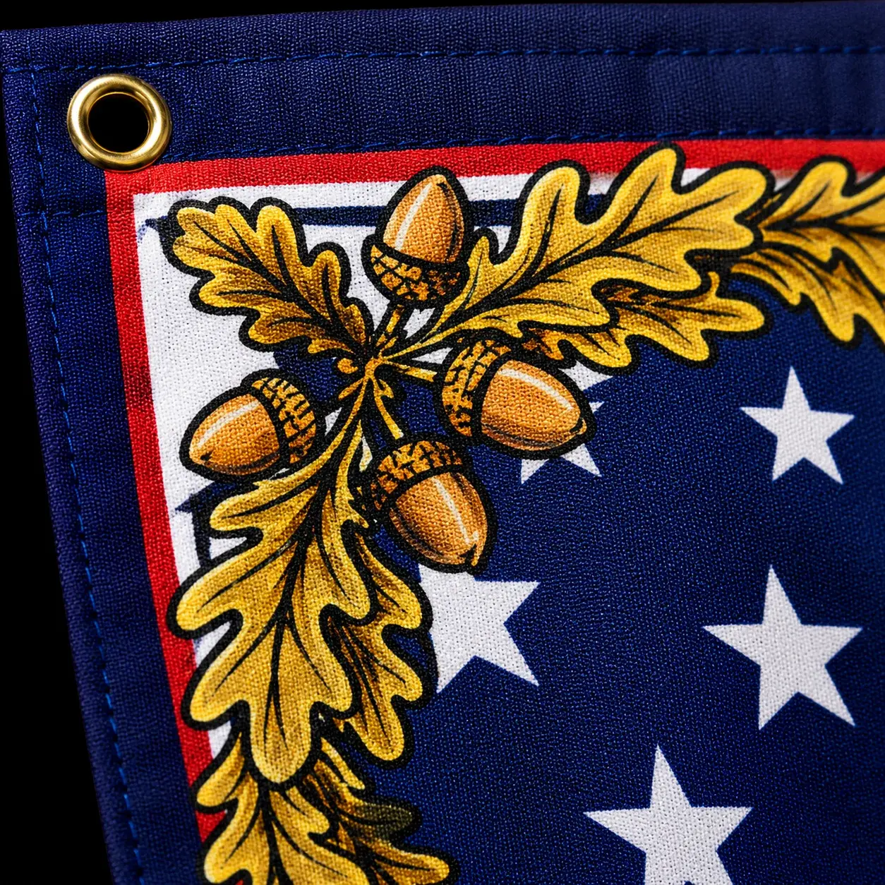 America 250 Semiquincentennial Eagle Semicircular Flag