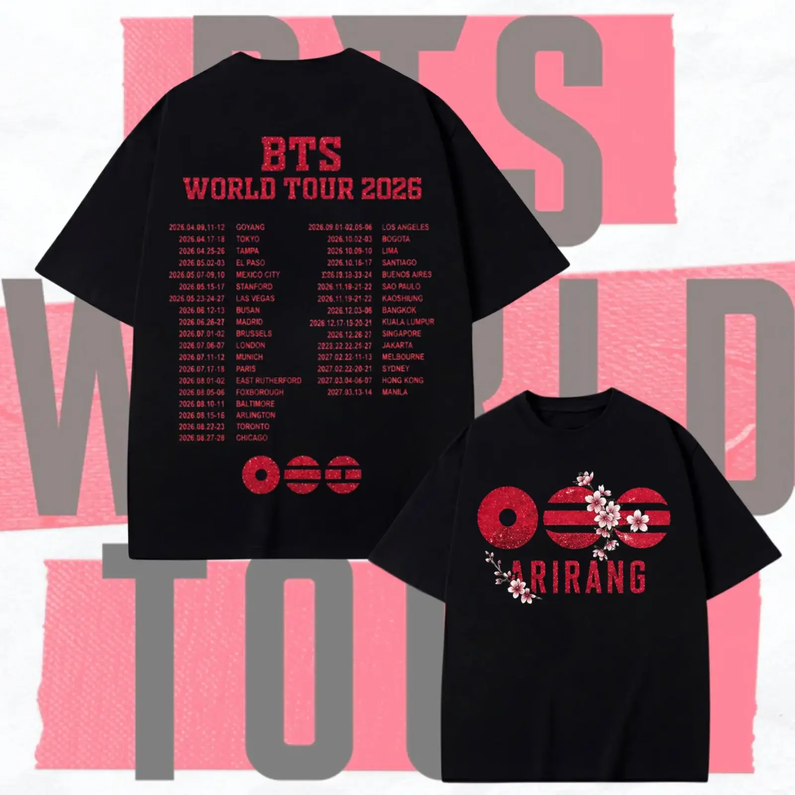 BTS World Tour 2026 Arirang T-Shirt