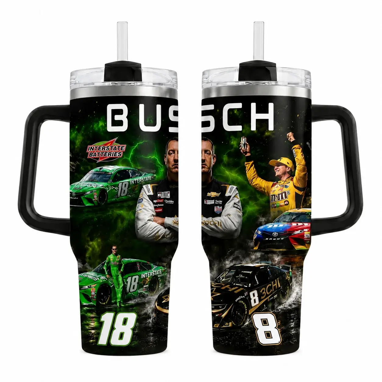 Kyle Busch Rowdy Racing Tribute Tumbler