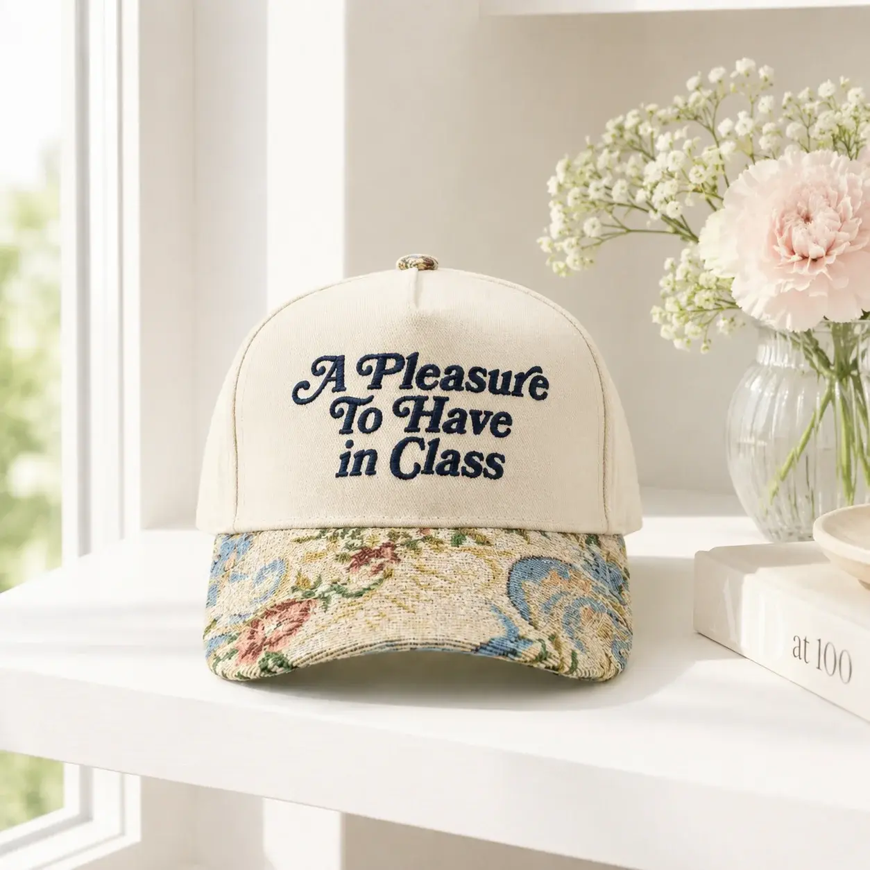 A Pleasure To Have In Class Embroidered Cap