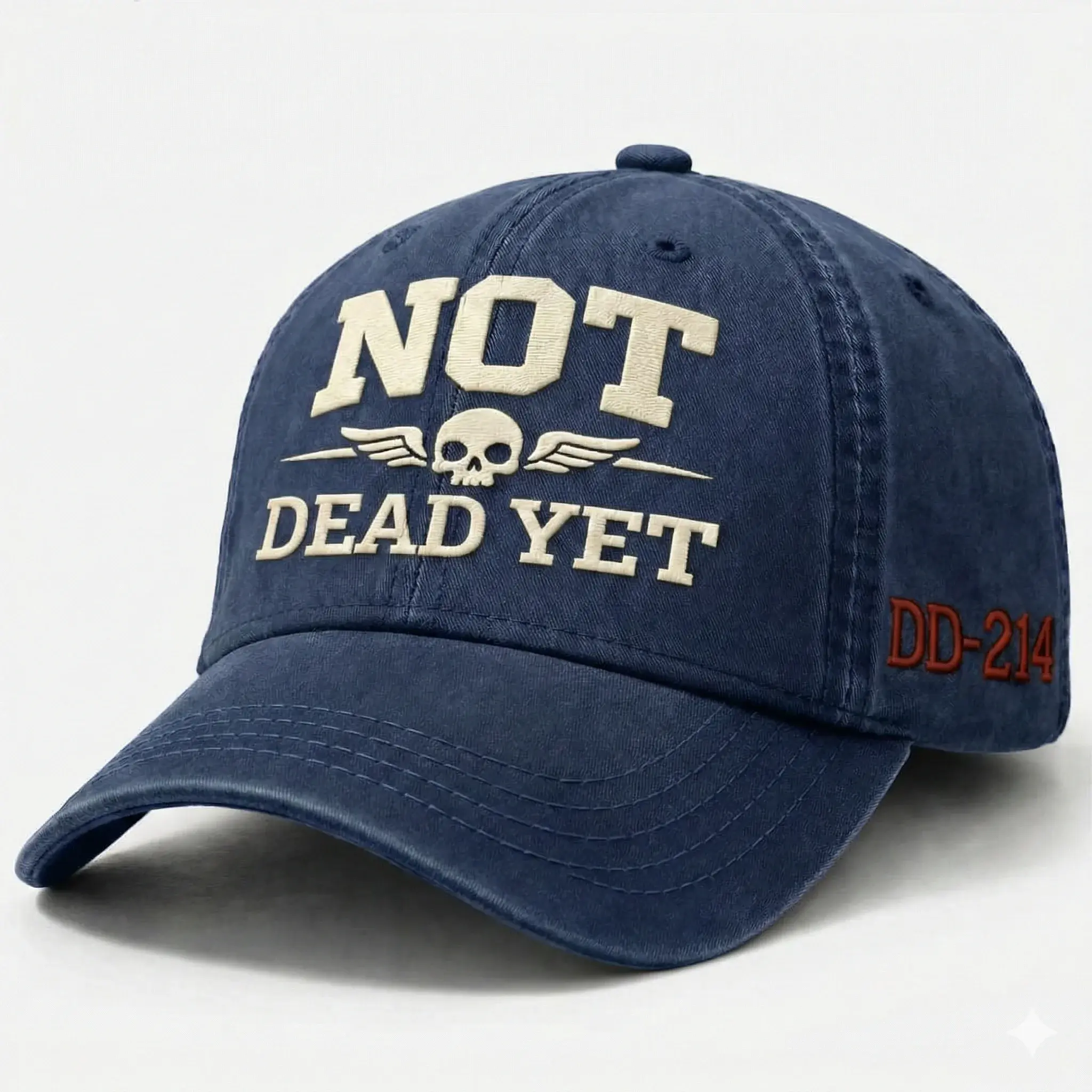 Not Dead Yet, DD214 - Washed Hat