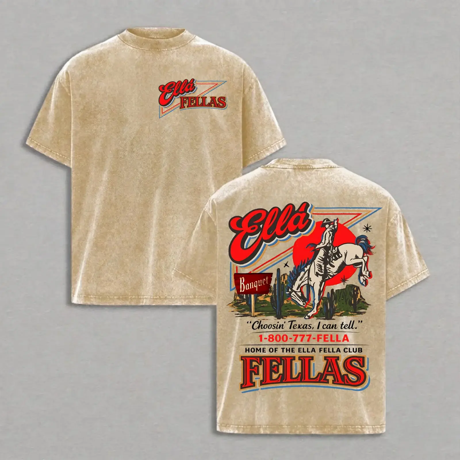 Ella Fellas Western Washed T-Shirt