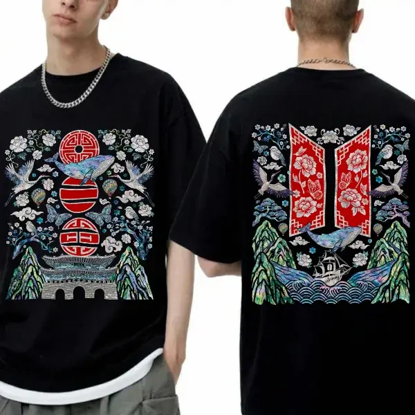 BTS Inspired World Tour Graphic T-Shirt