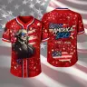 America 250 George Washington Baseball Jersey Red
