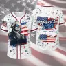 America 250 George Washington Baseball Jersey White