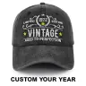 Custom Year Vintage Limited Edition Cap