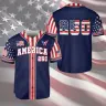 America 250 Patriotic Baseball Jersey Shirt