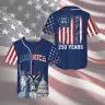America 250 Years We The People Baseball Jersey Blue