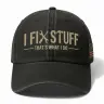 I Fix Stuff That s What I Do Embroidered Cap