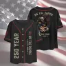 We The People 250 Year Eagle Baseball Jersey Shirt