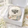 Put It On My Husband's Tab Floral Embroidered Cap