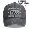 Gen X Customize Hat, Gen X Cap - Low Profile Dad Hat-Pigment Dyed